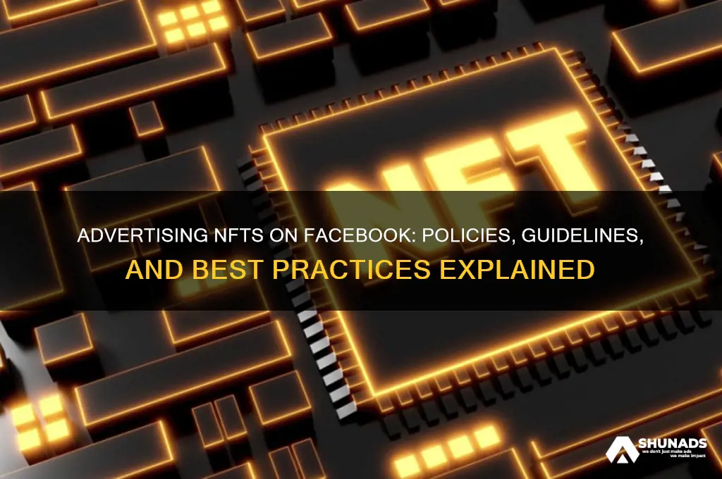 can you advertise nft on facebook