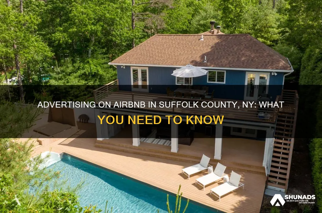 can you advertise on airbnb in suffolk county ny
