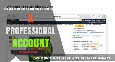 Advertising on Amazon: Possible Without a Professional Seller Account?