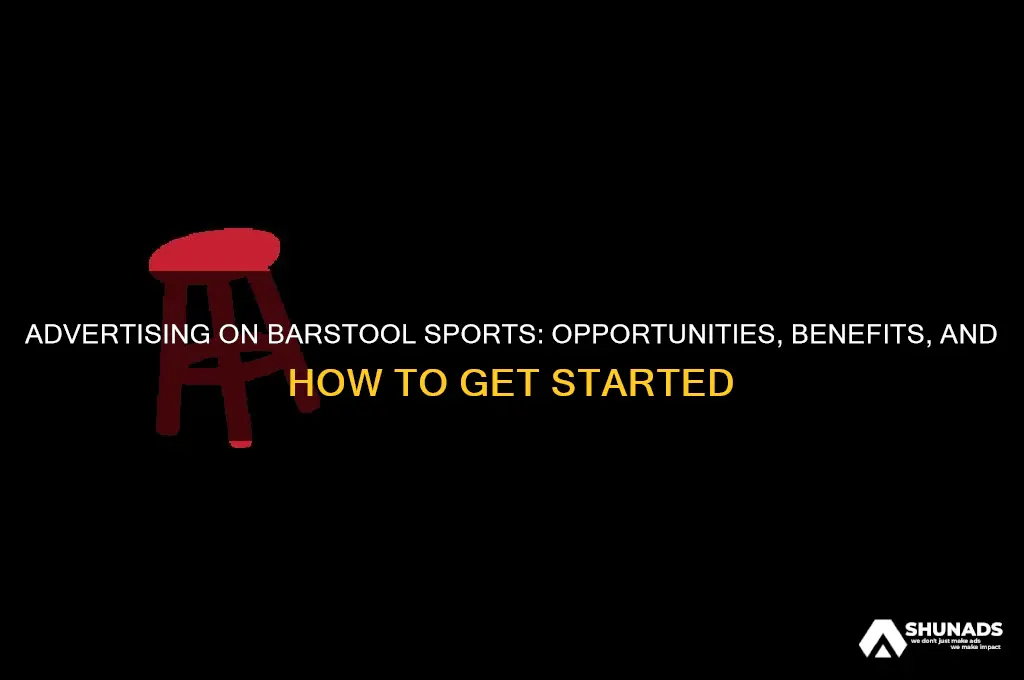 can you advertise on barstool sports