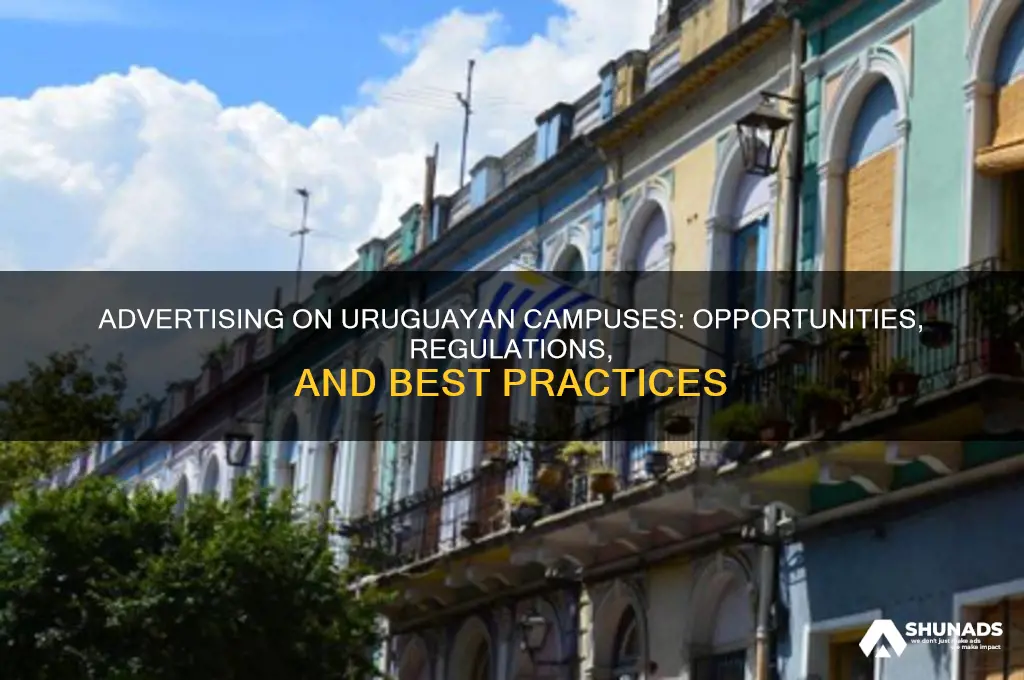 can you advertise on campuses in uruguay