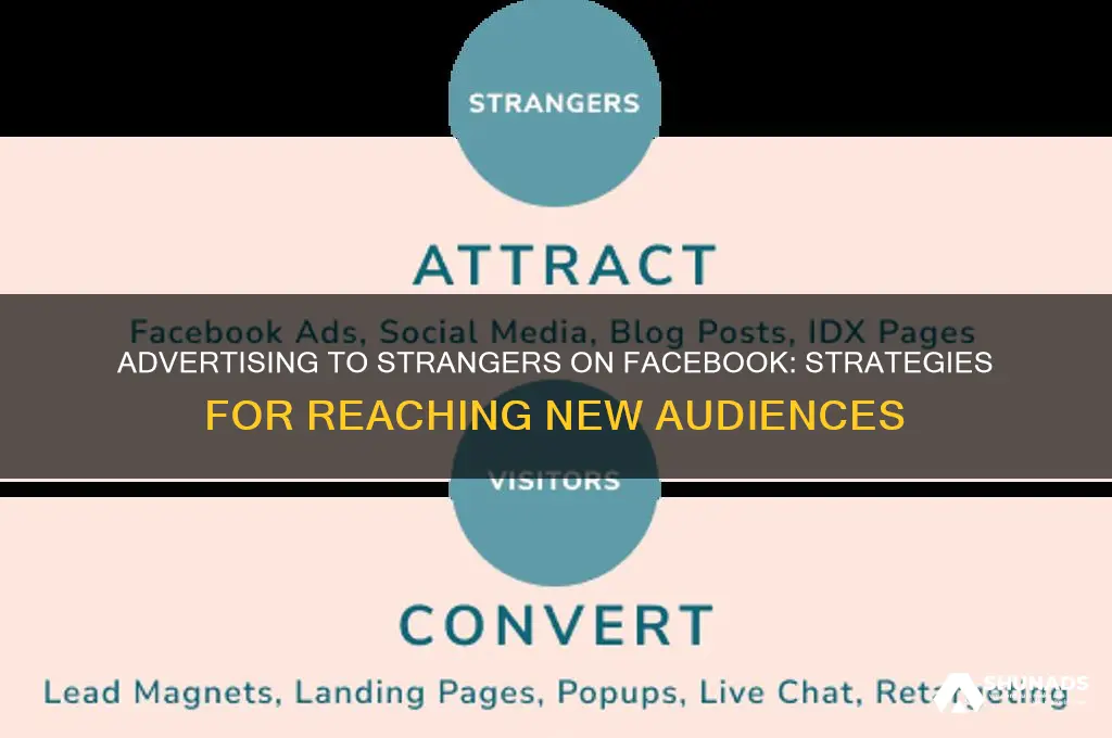 can you advertise on facebook people you do not know