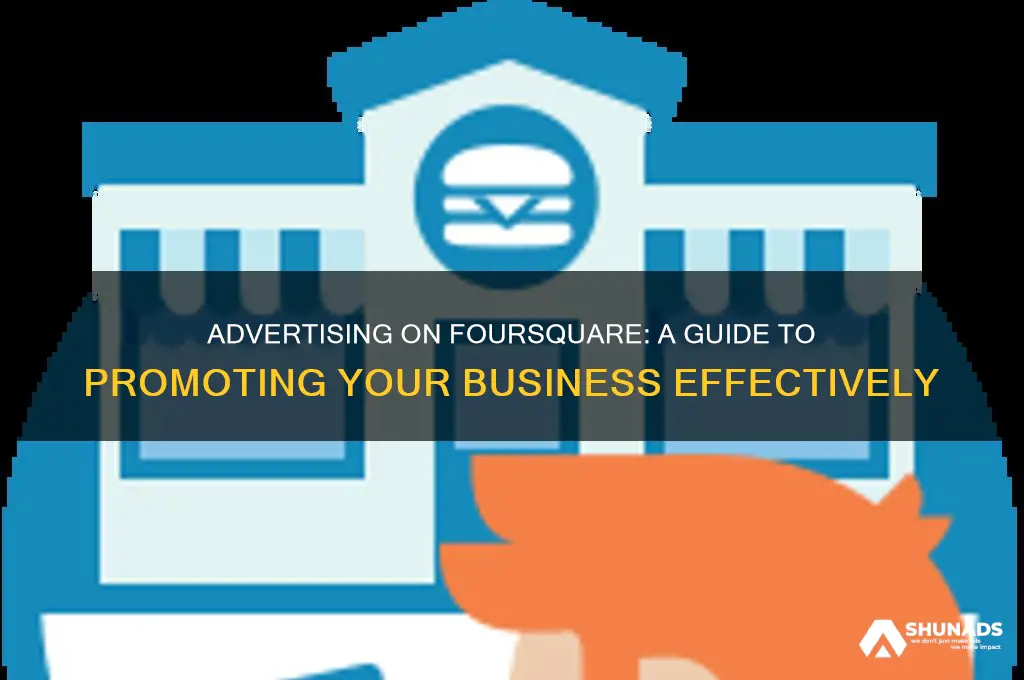 can you advertise on foursquare