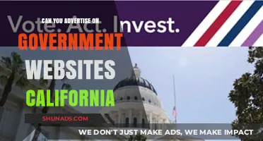 Advertising on California Government Websites: Policies, Opportunities, and Guidelines