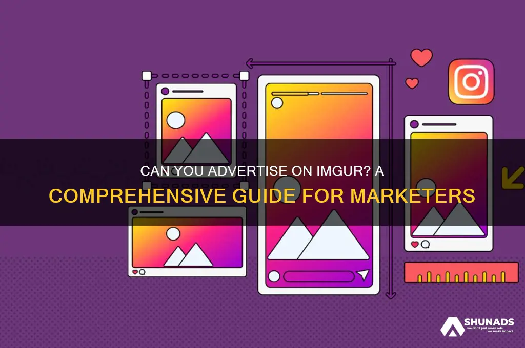 can you advertise on imgur