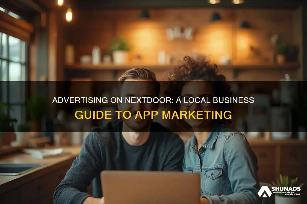 can you advertise on nextdoor app