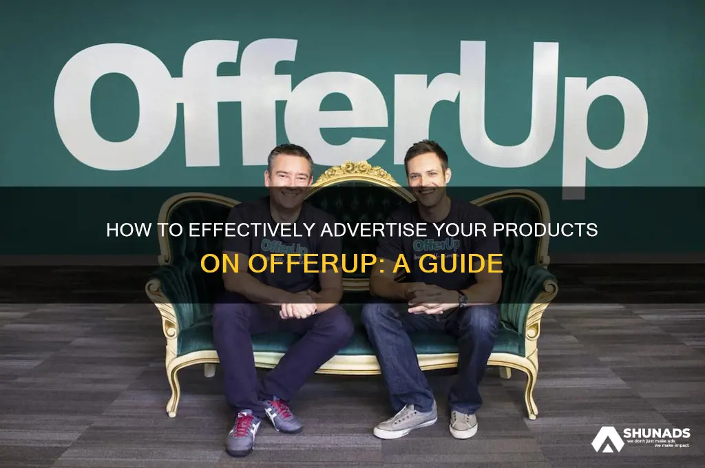 can you advertise on offerup