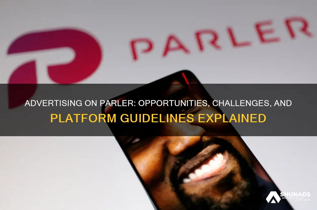 can you advertise on parler