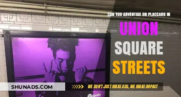 Advertising on Placards in Union Square: A Street-Level Marketing Guide