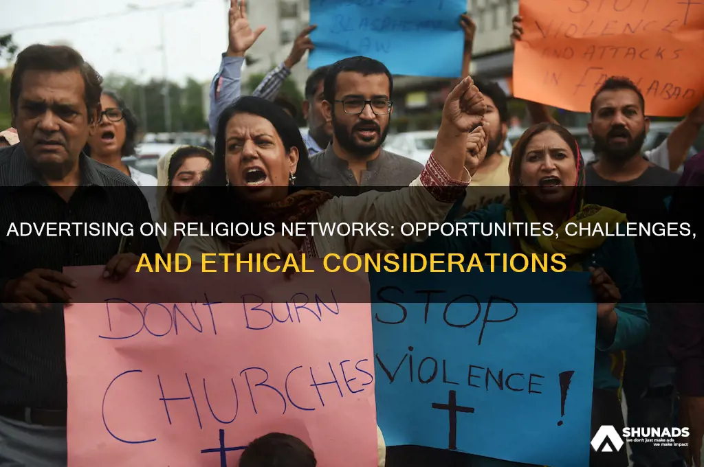can you advertise on religious networks