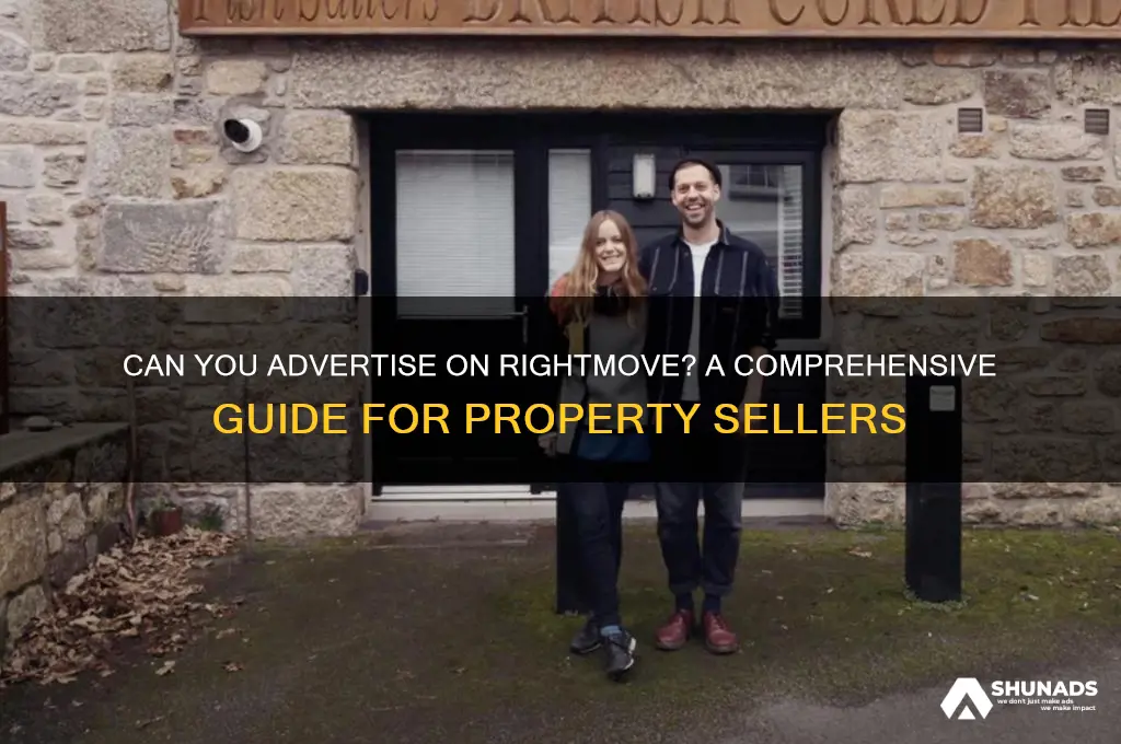 can you advertise on rightmove