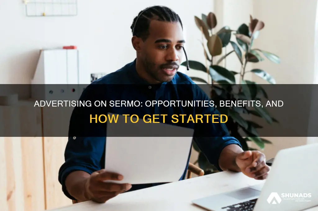 can you advertise on sermo