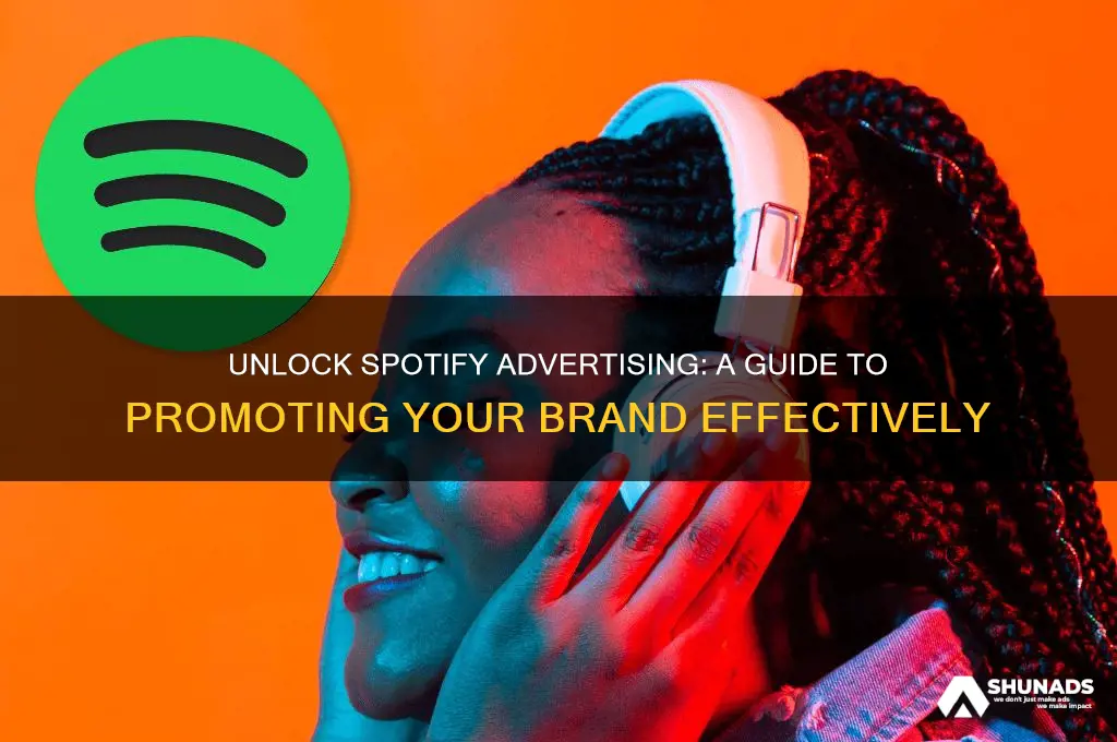 can you advertise on spotify