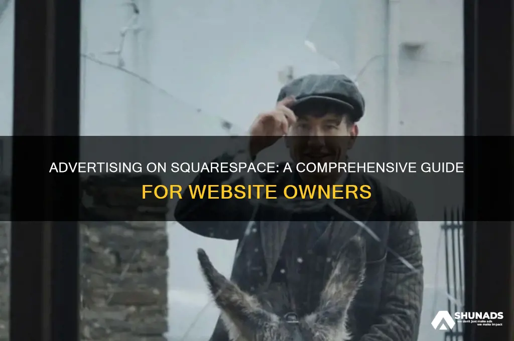 can you advertise on squarespace