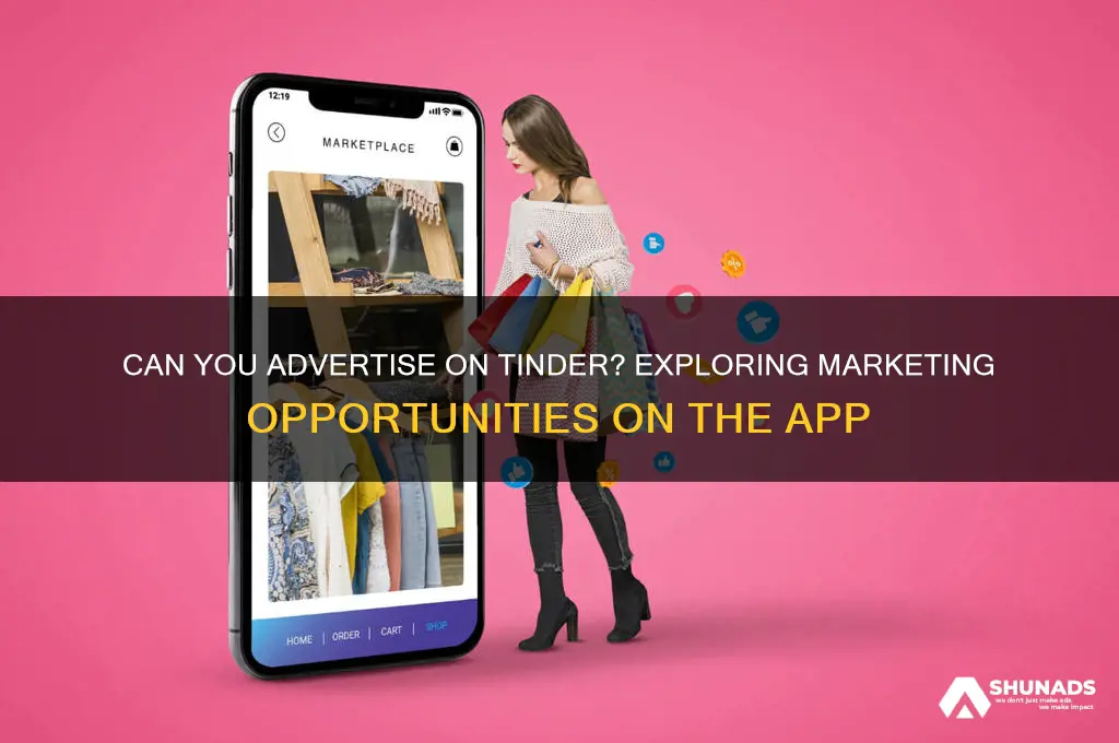 can you advertise on tinder