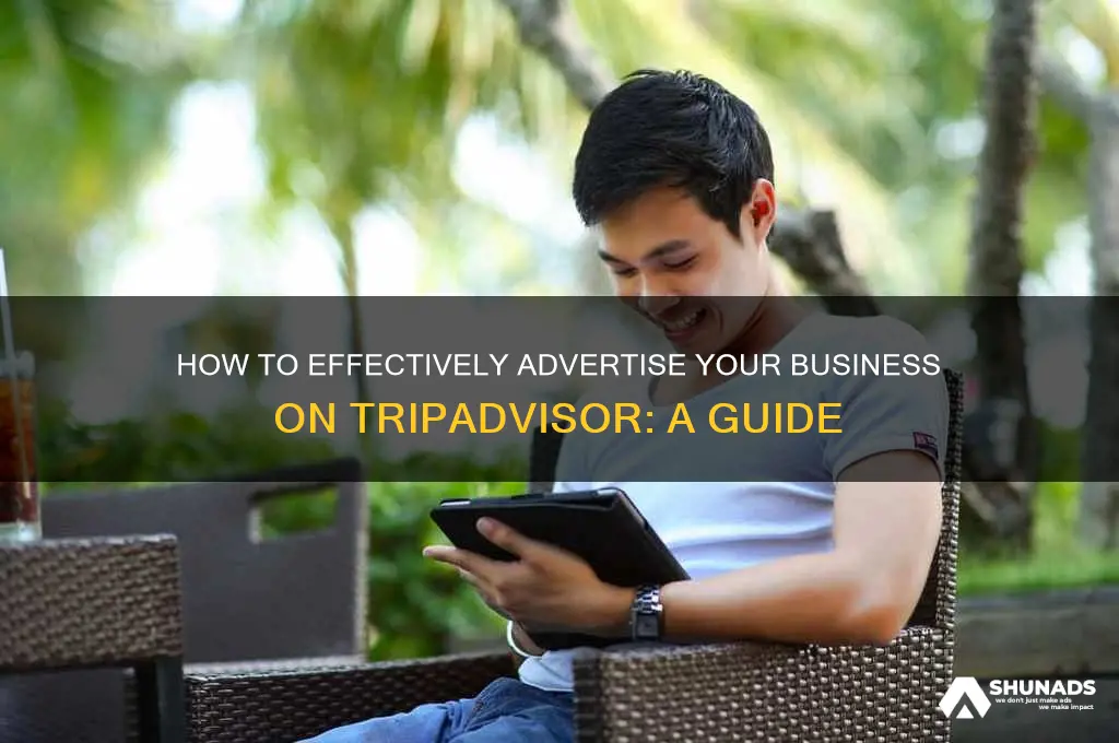can you advertise on tripadvisor