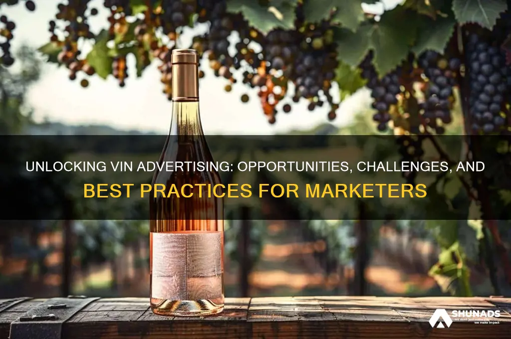 can you advertise on vin