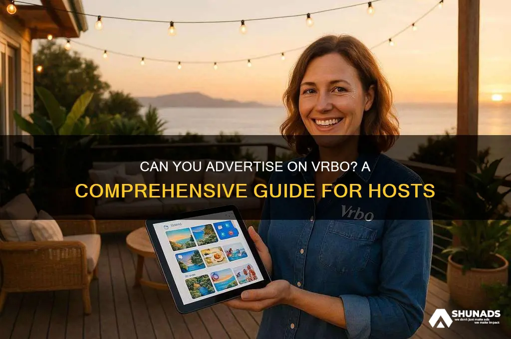 can you advertise on vrbo