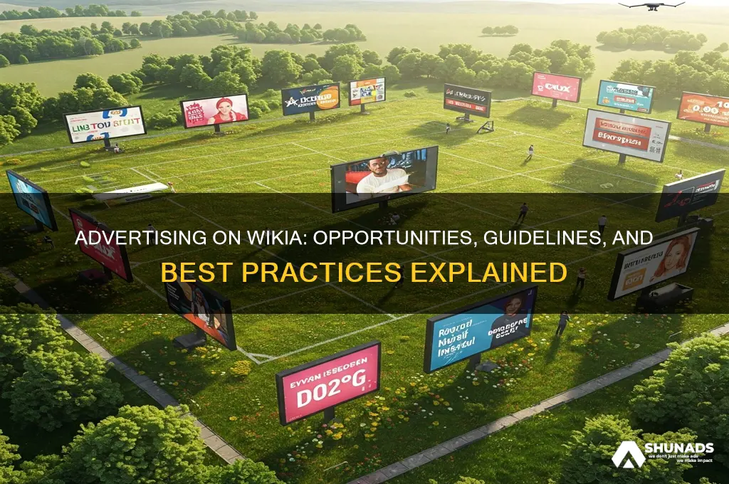 can you advertise on wikia