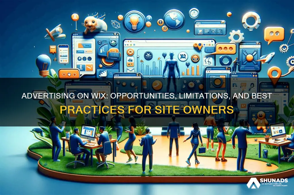 can you advertise on wix sites