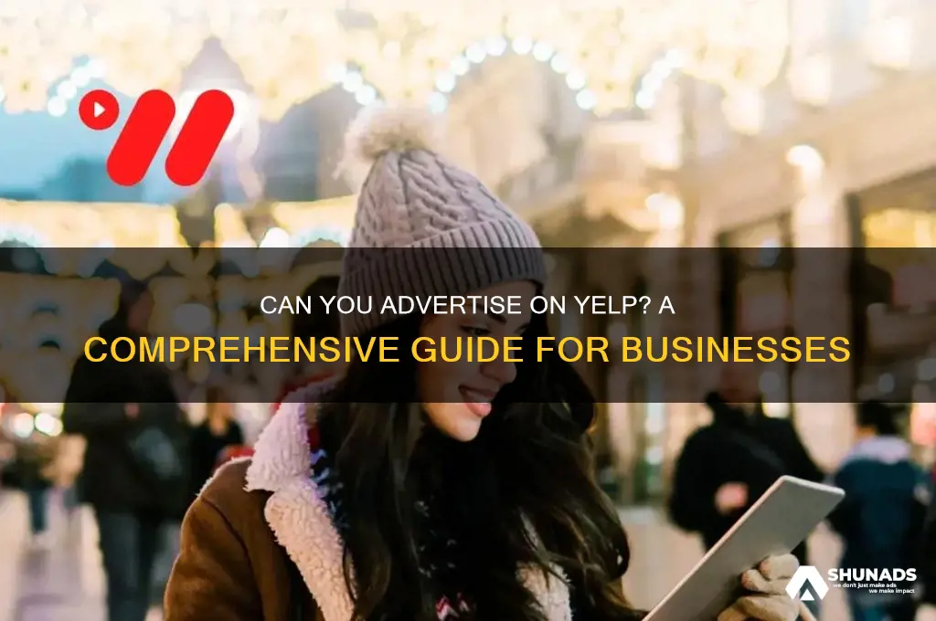 can you advertise on yelp
