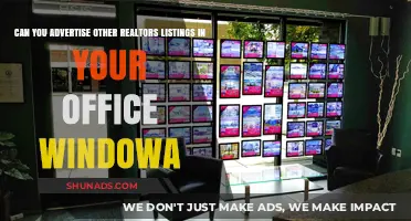 Advertising Other Realtors' Listings in Your Office Window: Legal and Ethical Considerations