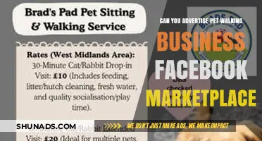 Advertising Your Pet Walking Business on Facebook Marketplace: Tips and Tricks