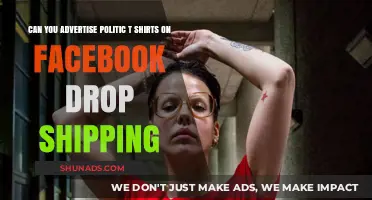 Advertising Political T-Shirts on Facebook: Dropshipping Rules and Risks