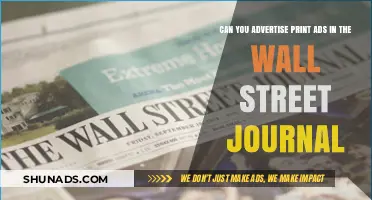 Advertising in The Wall Street Journal: Print Ad Opportunities Explored