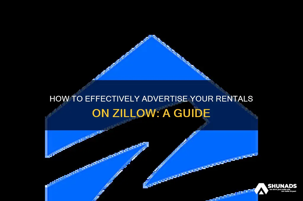can you advertise rentals on zillow