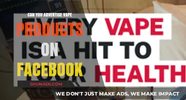 Can You Advertise Vape Products on Facebook? Rules and Restrictions Explained