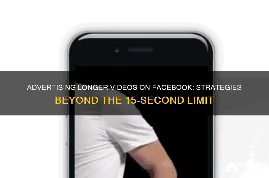 can you advertise videos longer than 15 seconds on facebook