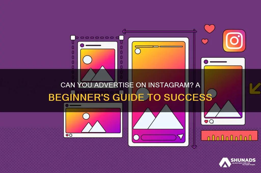 can you advertise with instgra