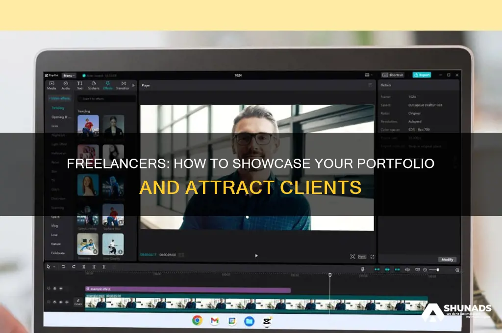 can you advertise work you have done as a freelancer