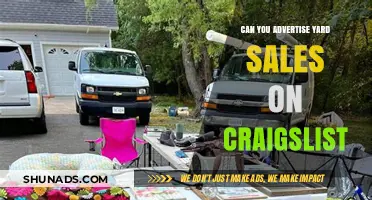 Advertising Yard Sales on Craigslist: Tips, Rules, and Best Practices
