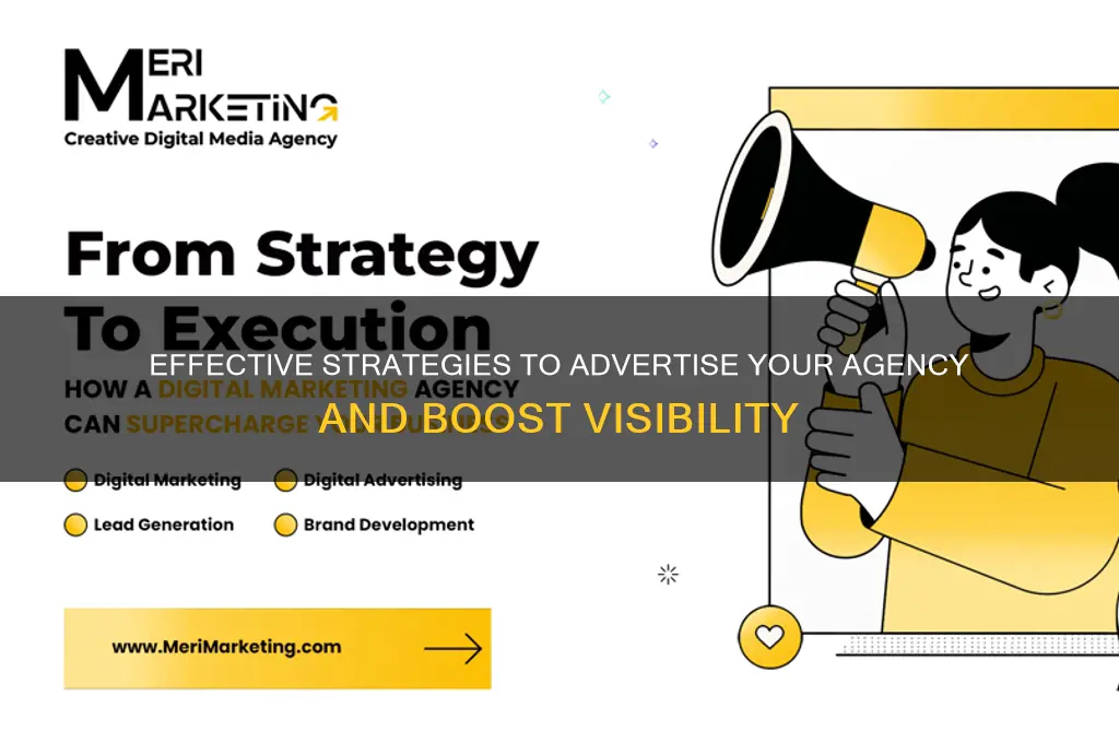 can you advertise your agency