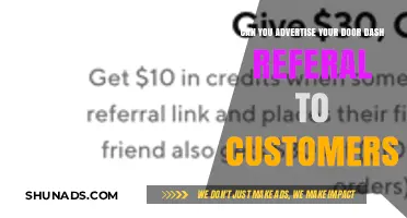 Can You Promote Your DoorDash Referral to Customers? A Guide