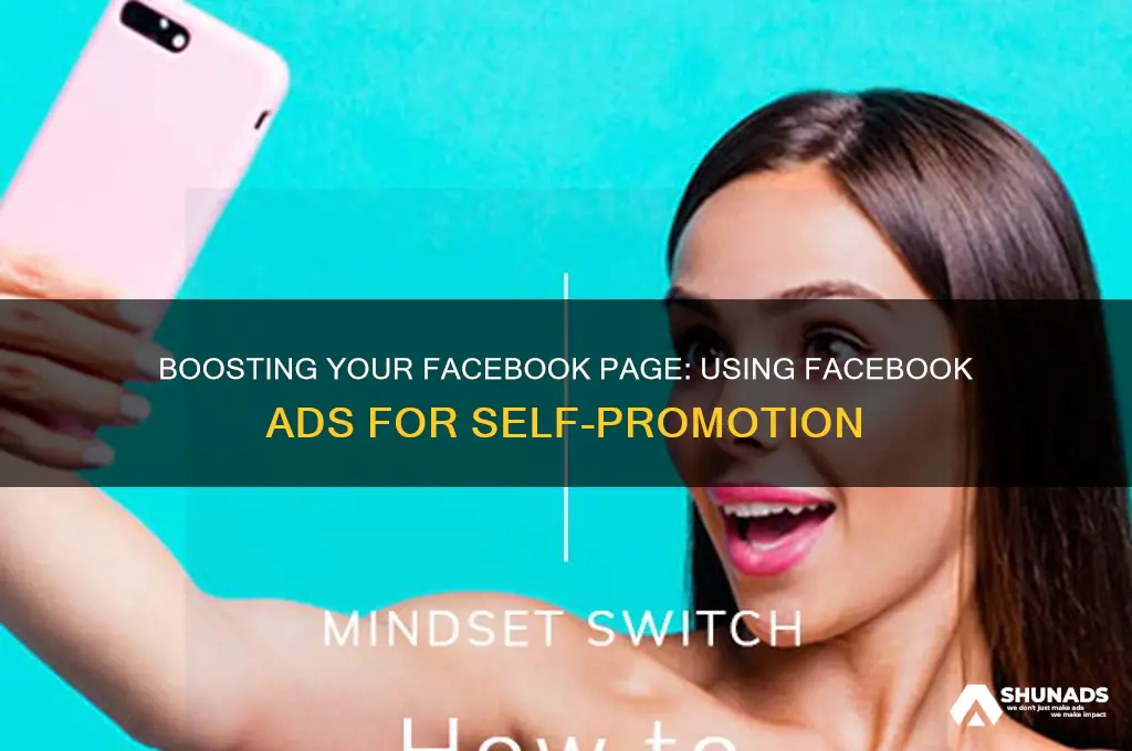 can you advertise your own facebook with facebook ads