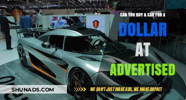 Is It Possible to Buy a Car for Just One Dollar?