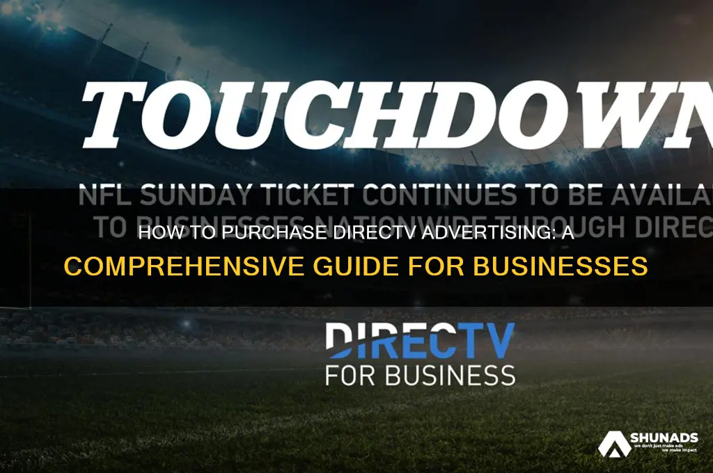 can you buy directv advertising