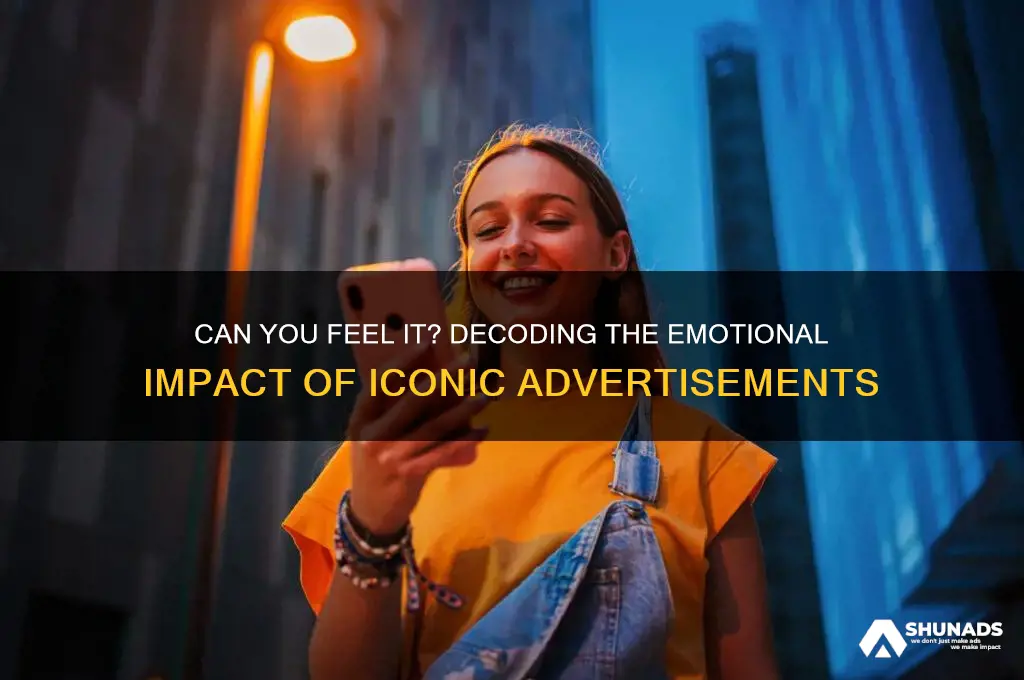 can you feel it advertisment