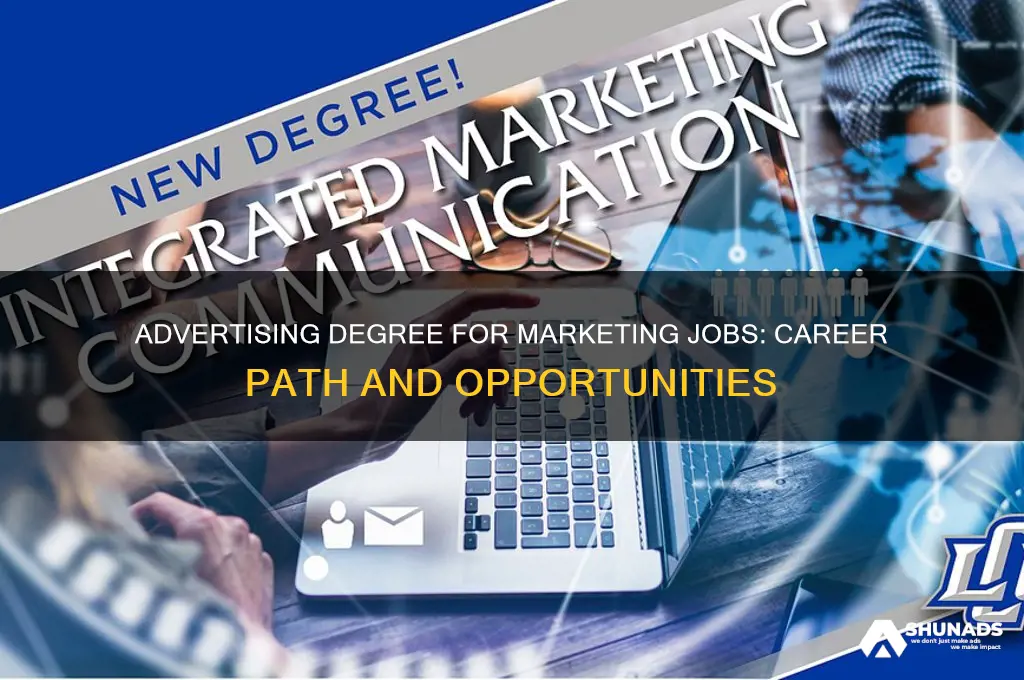 can you get a marketing job with an advertising degree