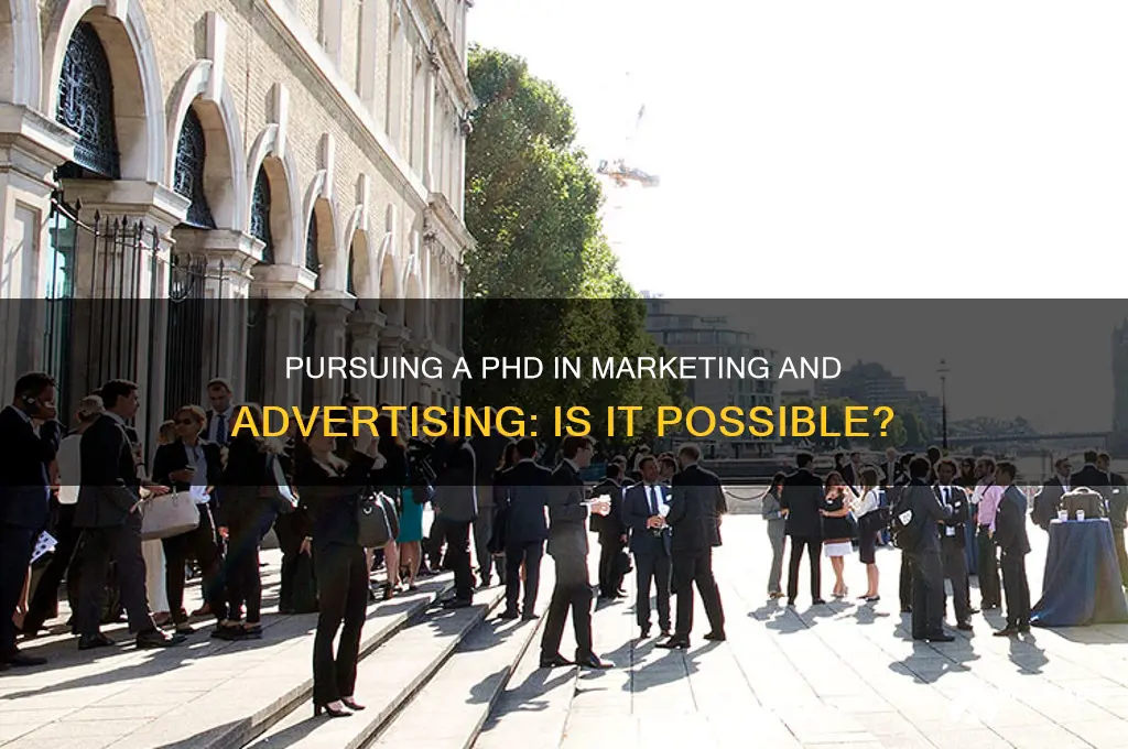 can you get a phd in marketing and advertising