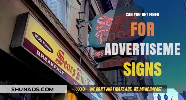 Avoid Fines: Legal Limits for Advertisement Signs Explained
