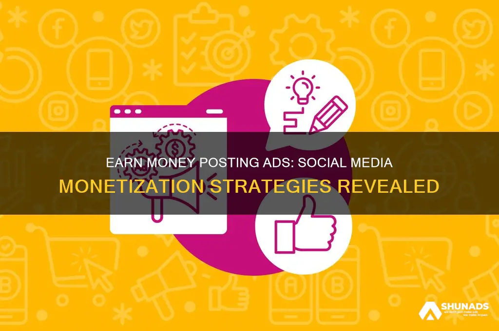 can you get paid for posting advertisements on social media