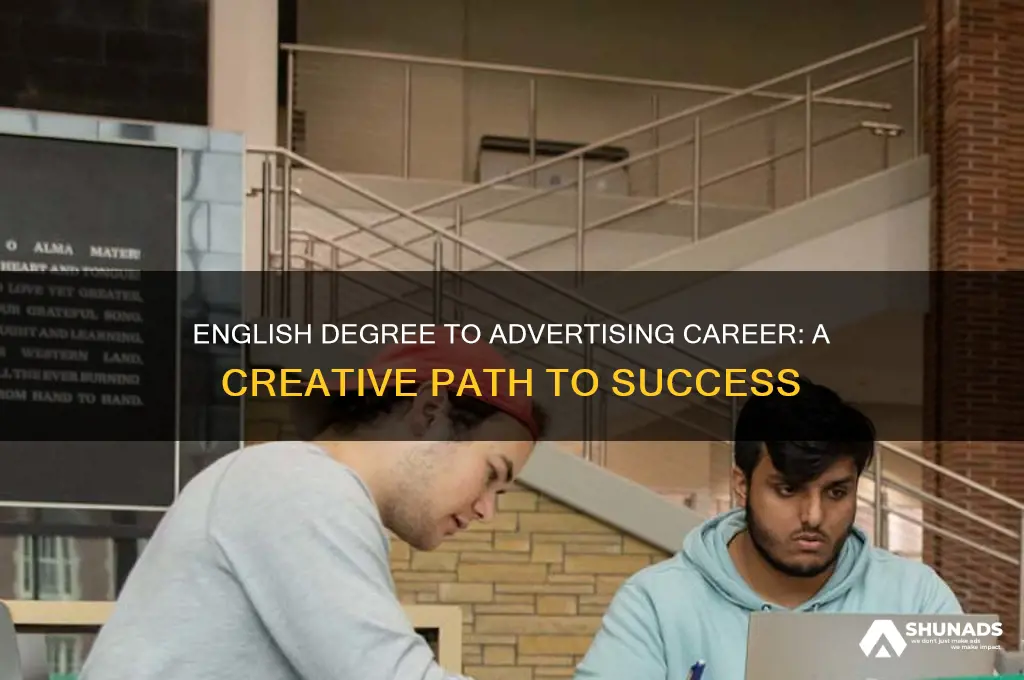 can you go into advertising with an english degree