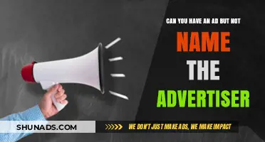 Anonymous Ads: Can You Promote Without Naming the Advertiser?