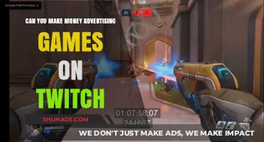Earning Potential: Advertising Games on Twitch for Profit