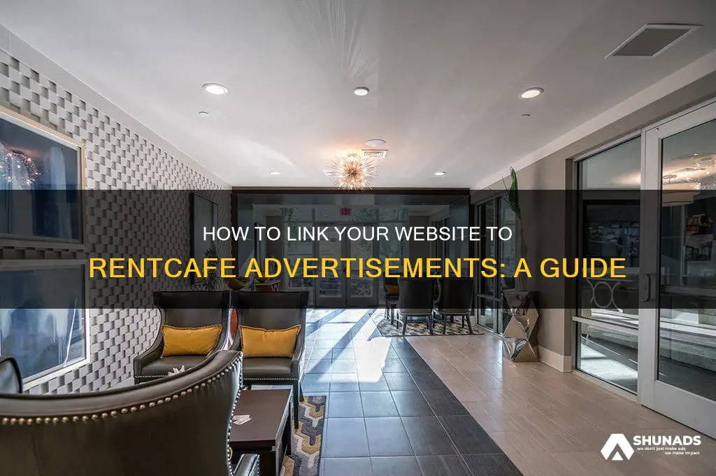 can you point your website to advertisements on rentcafe