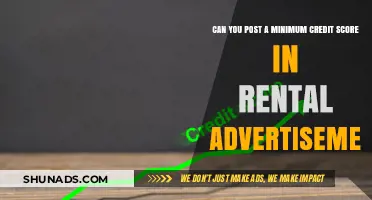 Is It Legal to Include Minimum Credit Score in Rental Ads?